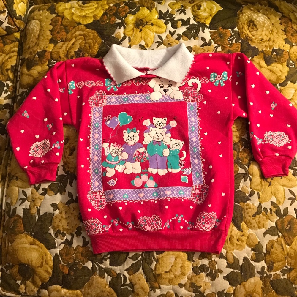 Kids Vintage Sweater & Pants Set